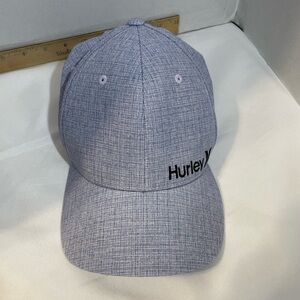 Hurley Men’s‎ Flexfit Baby blue cap for both men and women great condition S/M